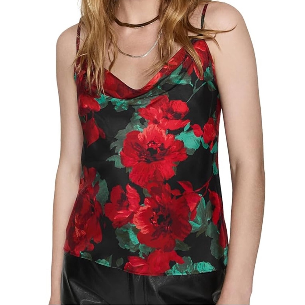 Rebecca Minkoff Red Floral Camisole